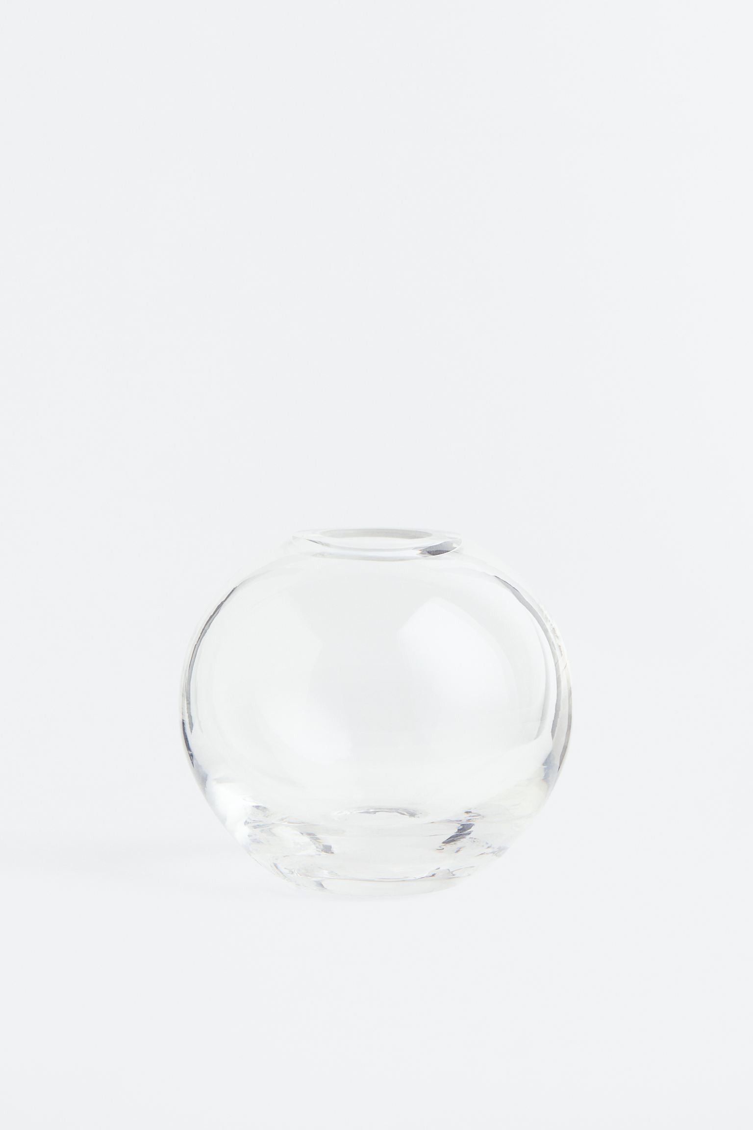 Мини-ваза из стекла, Прозрачное стекло