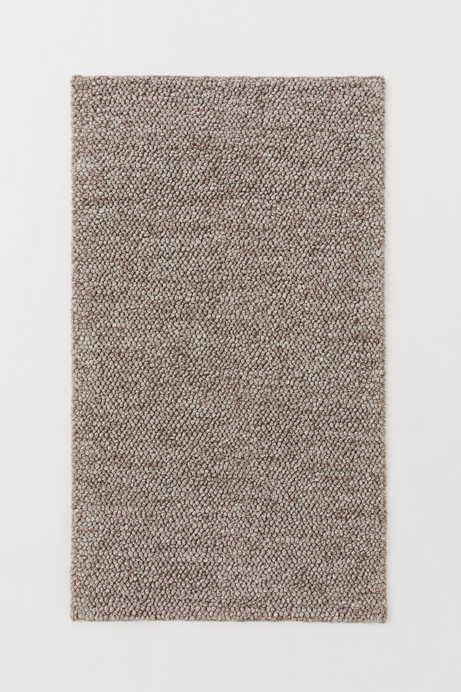 Структурированный коврик из шерсти, Грейдж, 80x140