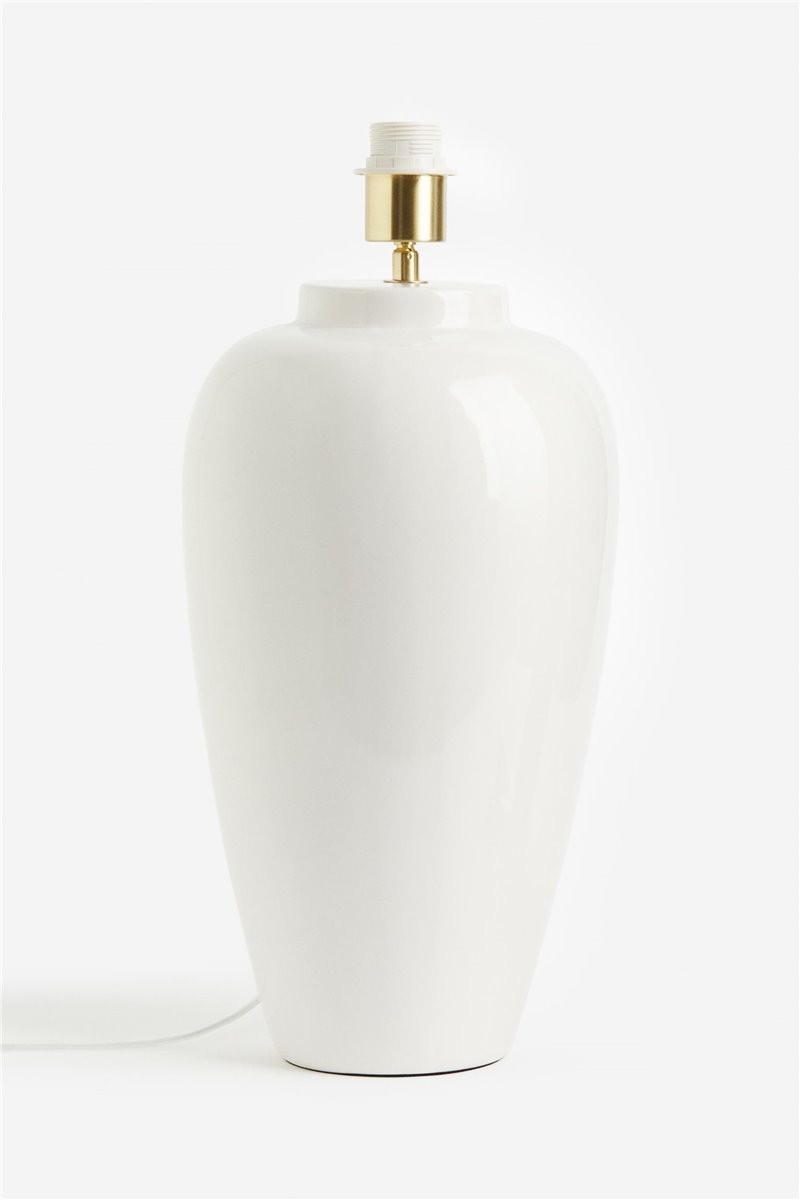 Высокий керамический цоколь лампы, Белый
