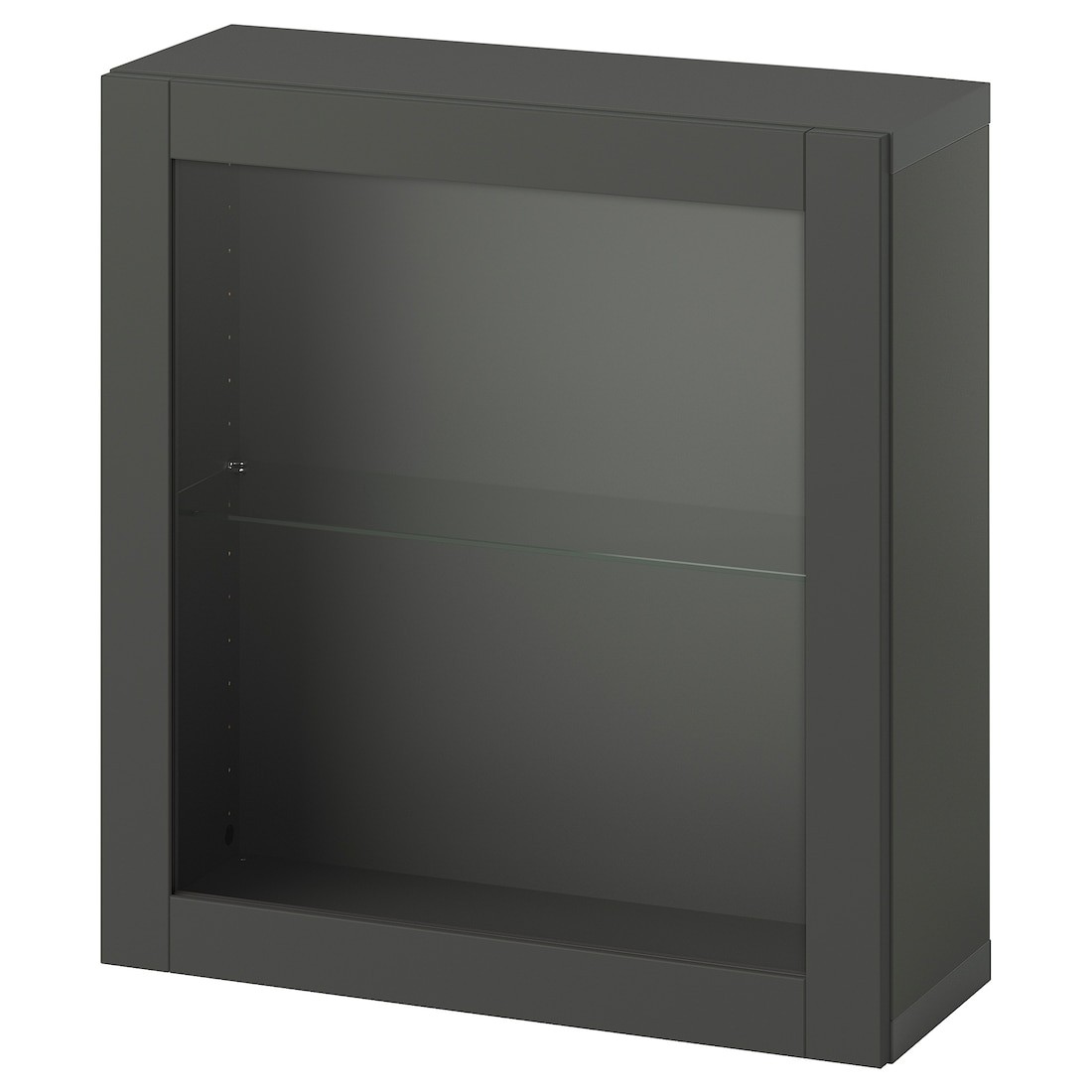 BESTÅ Шкаф с дверьми, темно-серый / Sindvik темно-серый, 60x22x64 см