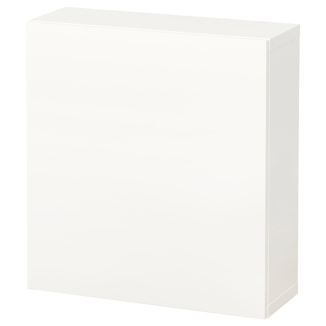 BESTÅ БЕСТО Комбинация настенных шкафов, белый / Lappviken белый, 60x22x64 см