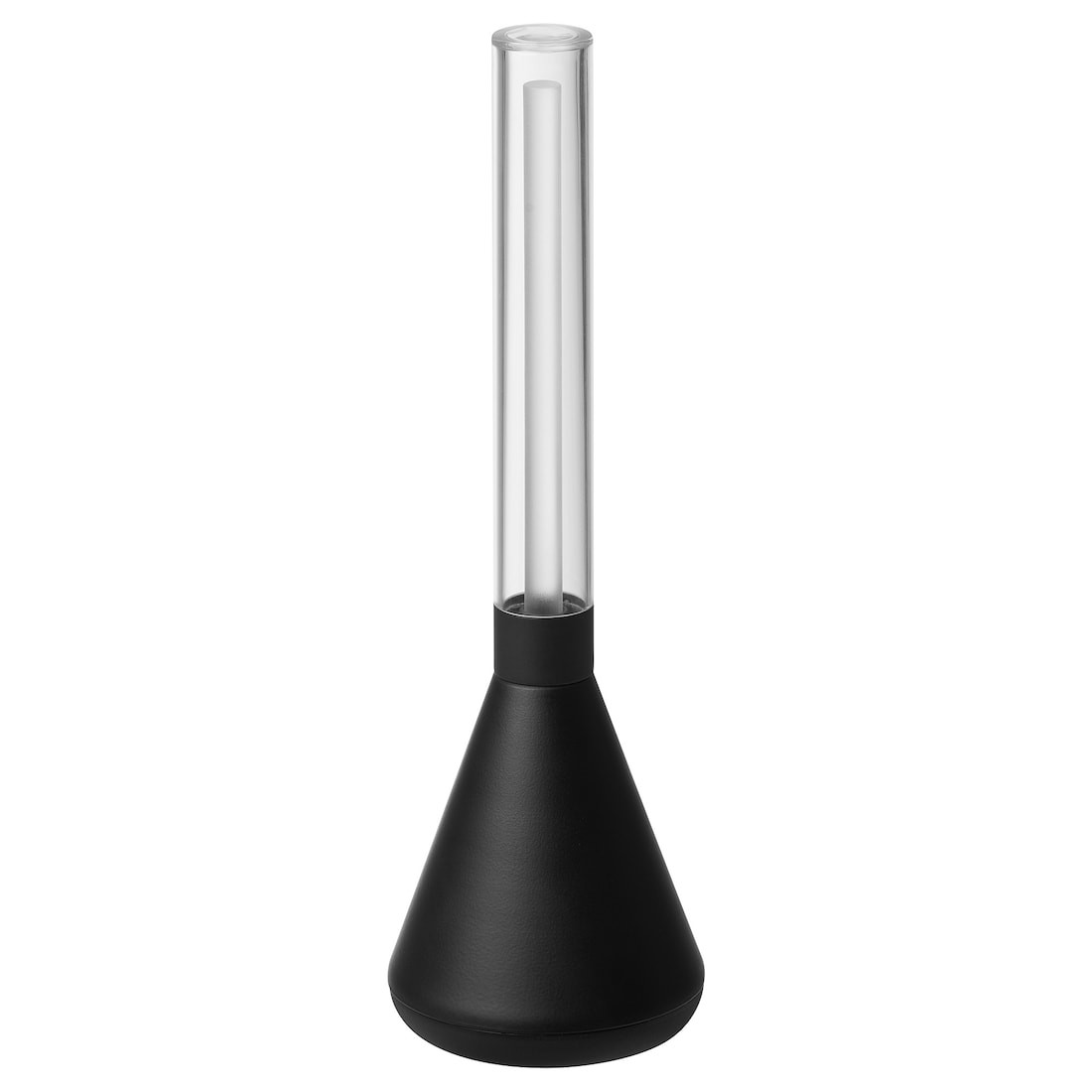 BJÖRKSPIREA БЙОРКСПИРЕА Декоративний светодиодный LED светильник, черный в виде трубки