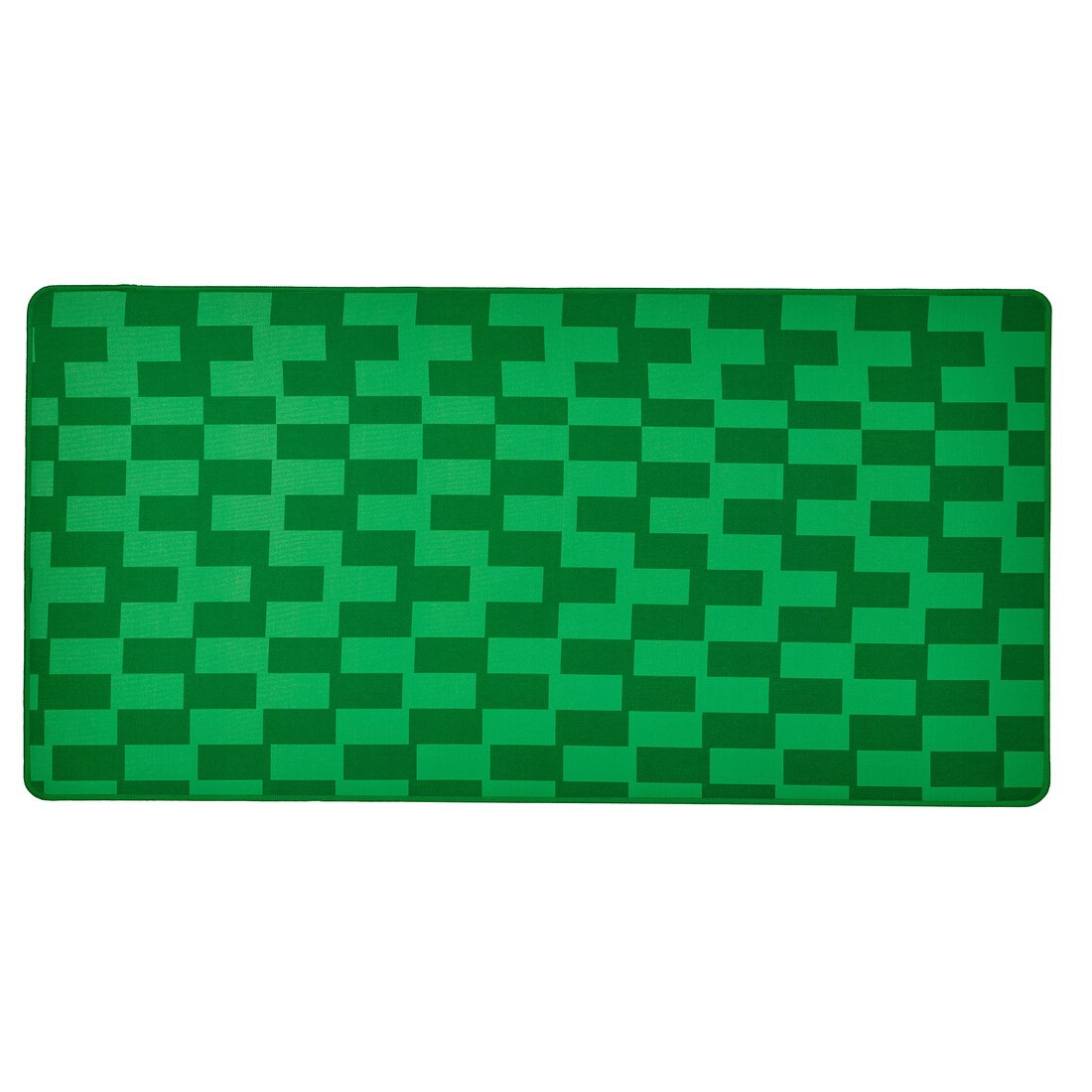 BLÅSKATA Игровой коврик для мыши, зеленый / узор, 40x80 см