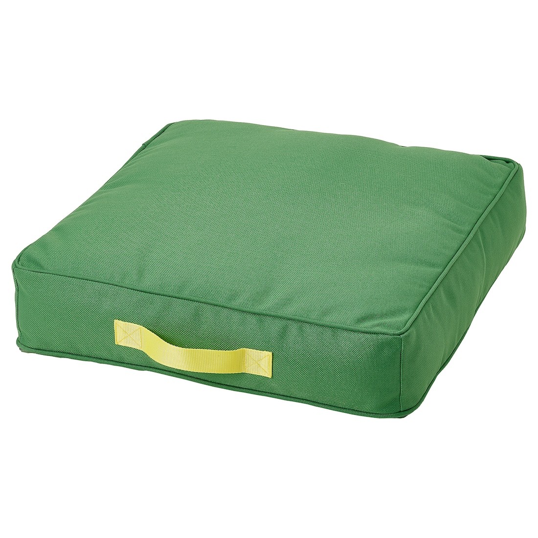 BRÖGGAN напольная подушка, для дома / улицы зеленый, 45x45 см