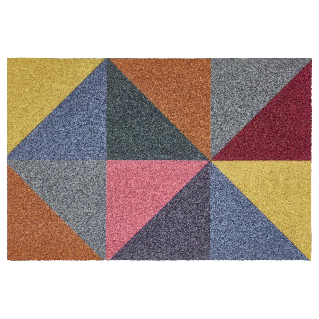 CYKELBANA Придверный коврик, разноцветный, 40x60 см