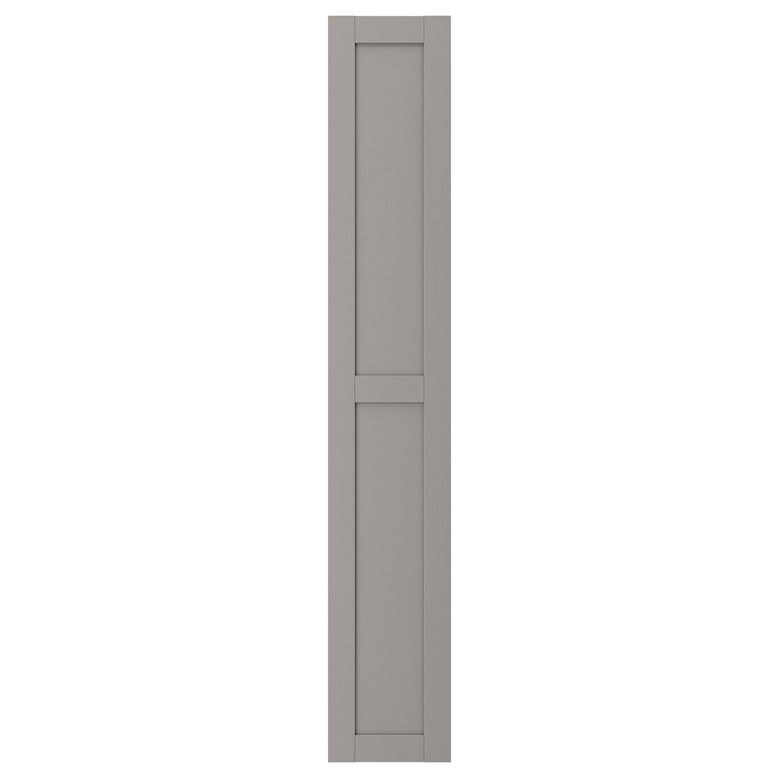 ENHET ЭНХЕТ Дверь, серый рамка, 30x180 см