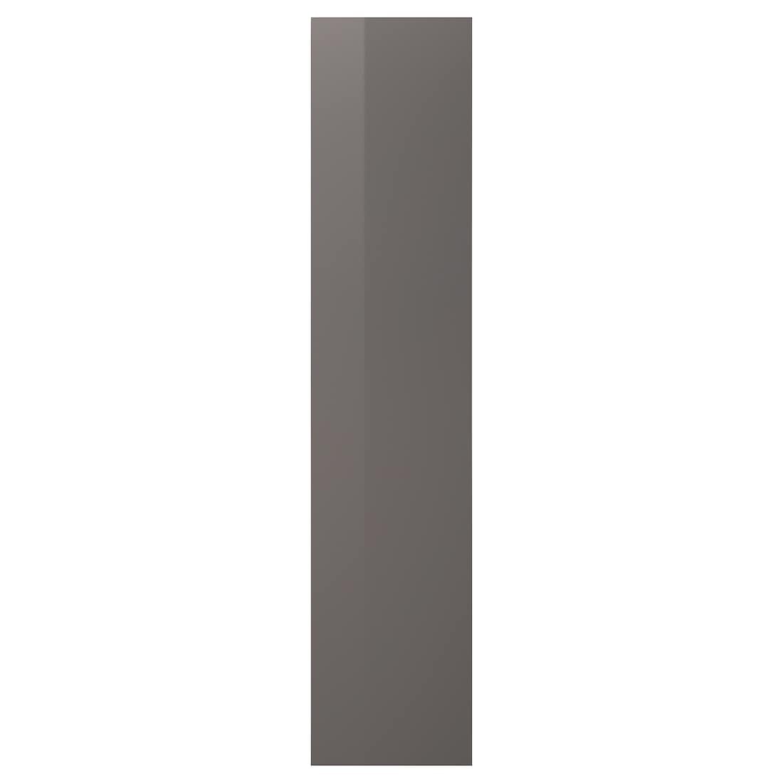 FARDAL ФАРДАЛЬ Дверь, глянцевый серый, 50x229 см