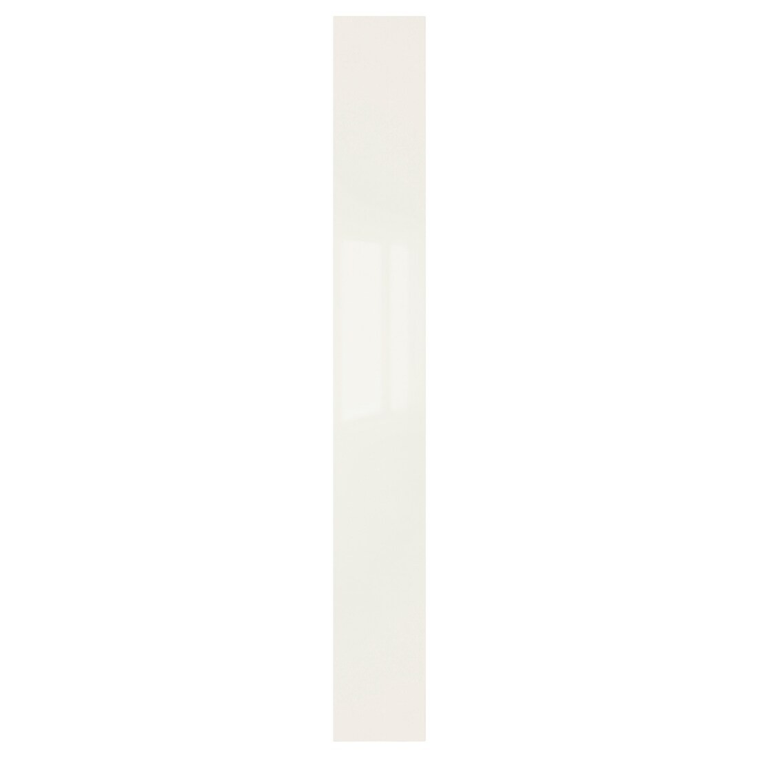 FARDAL ФАРДАЛЬ Двери с петлями, глянцевый белый, 25x195 cм