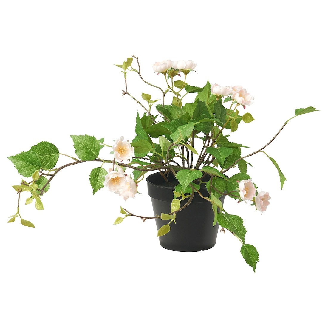 FEJKA Искусственное растение в горшке, для дома / для улицы / светло-розовый, 12 см