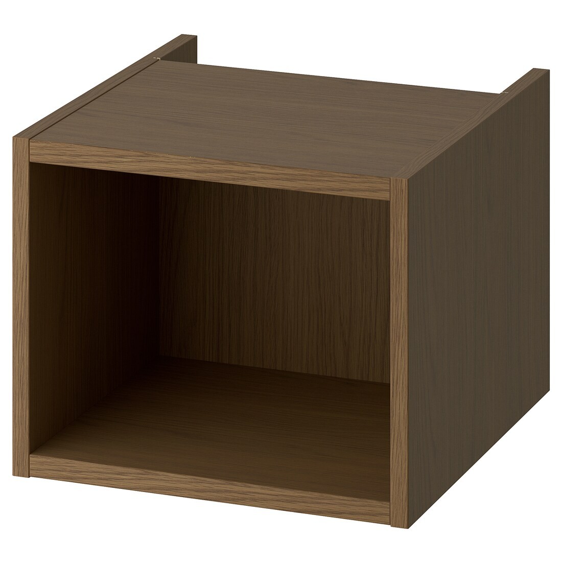 HAGAÅN Открытый шкаф, коричневая имитация дуб, 40x48x33 см