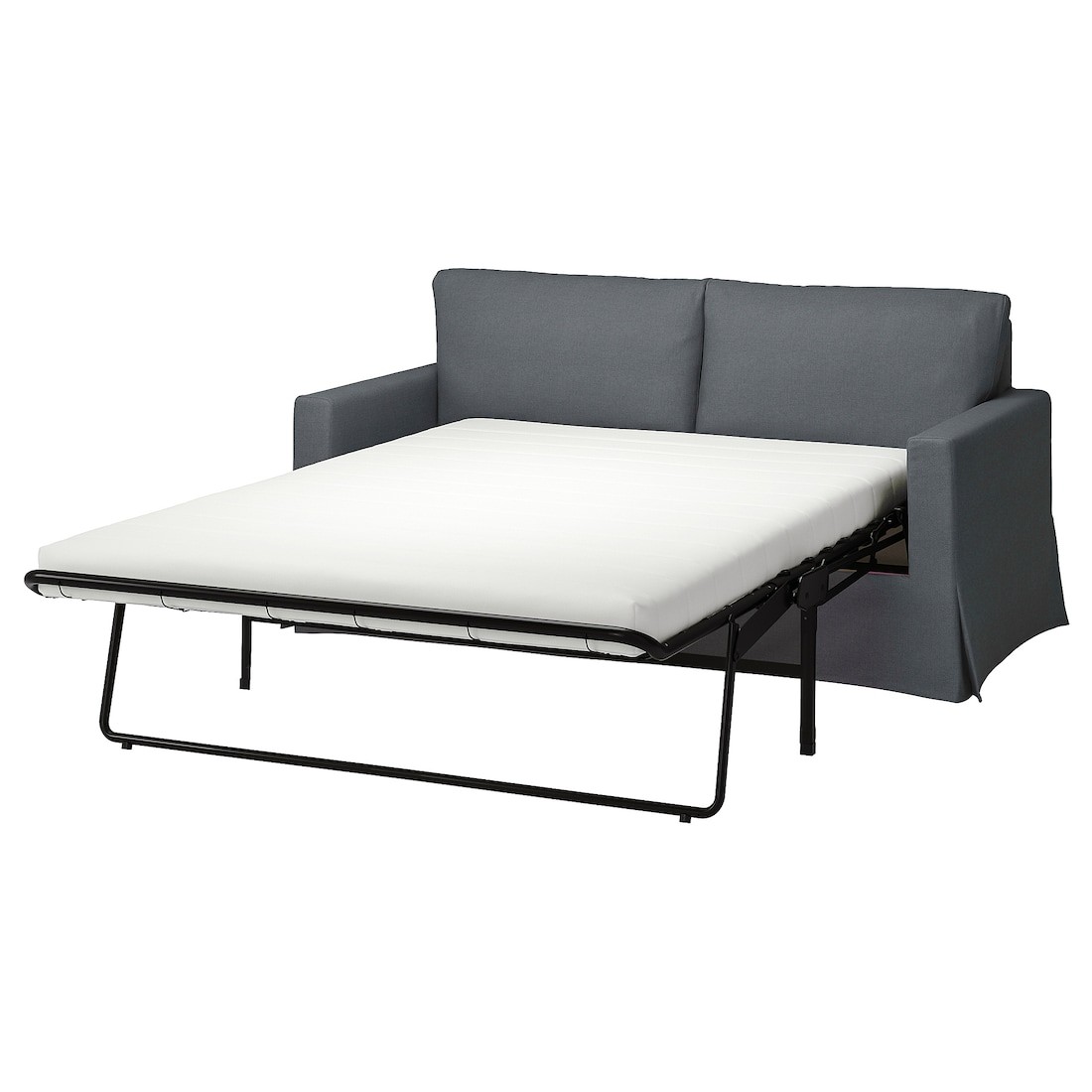 HYLTARP 2-местный диван-кровать, Серый грансель
