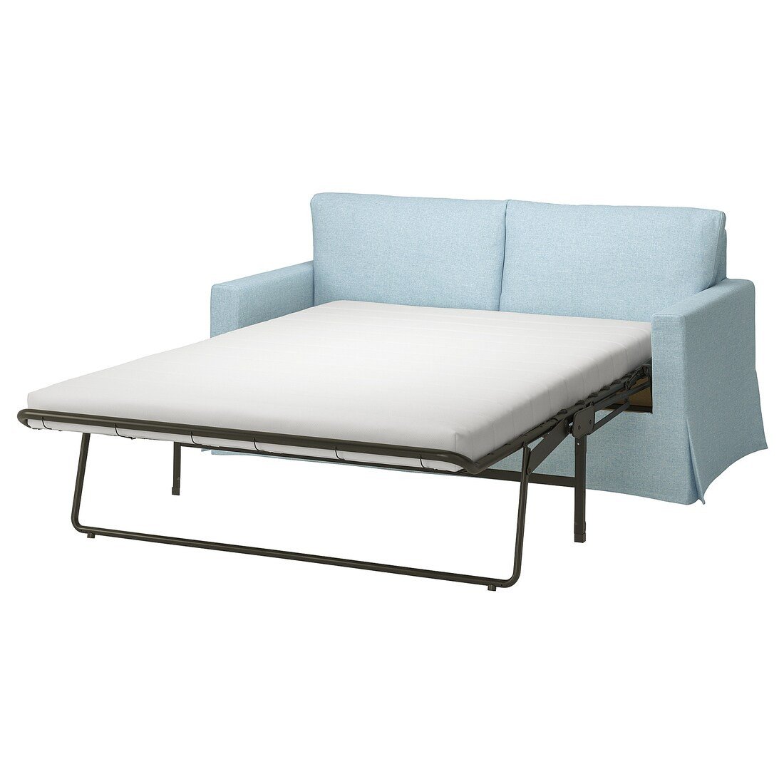 HYLTARP 2-местный диван-кровать, Киланда бледно-голубой