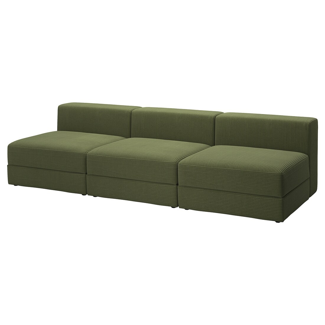 JÄTTEBO 4, 5-местный модульный диван, Samsala темный желто-зеленый