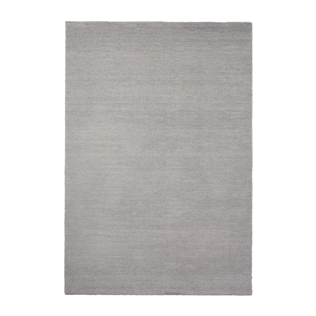 KNARDRUP Ковер с коротким ворсом, светло-серый, 133x195 см