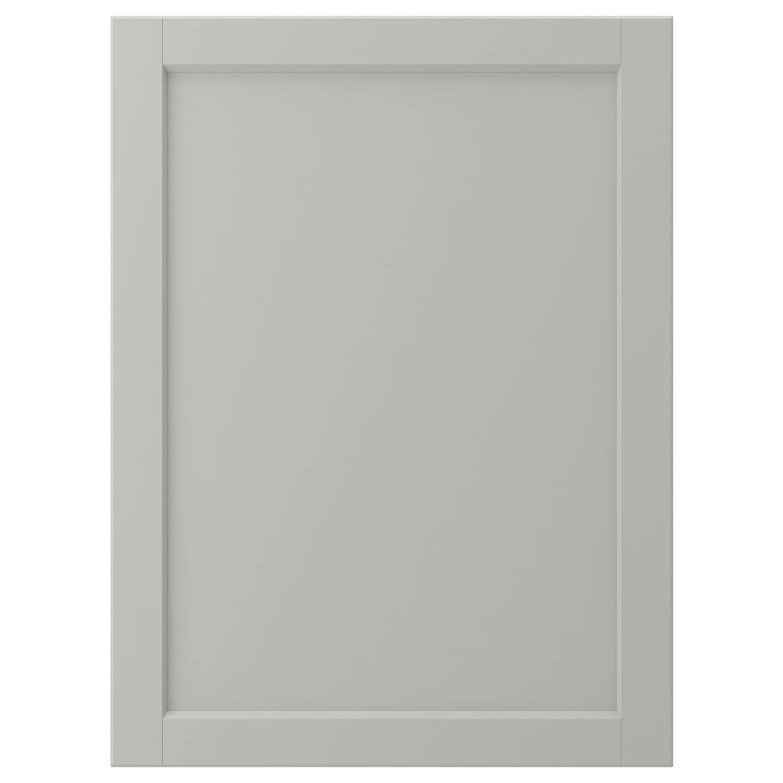 LERHYTTAN ЛЕРХЮТТАН Дверь, светло-серый, 60x80 см