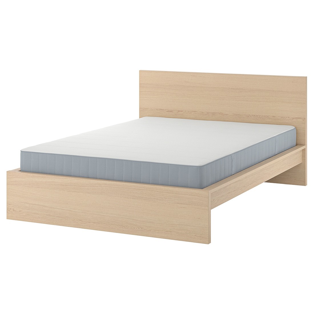 MALM Кровать с матрасом, 180x200 см