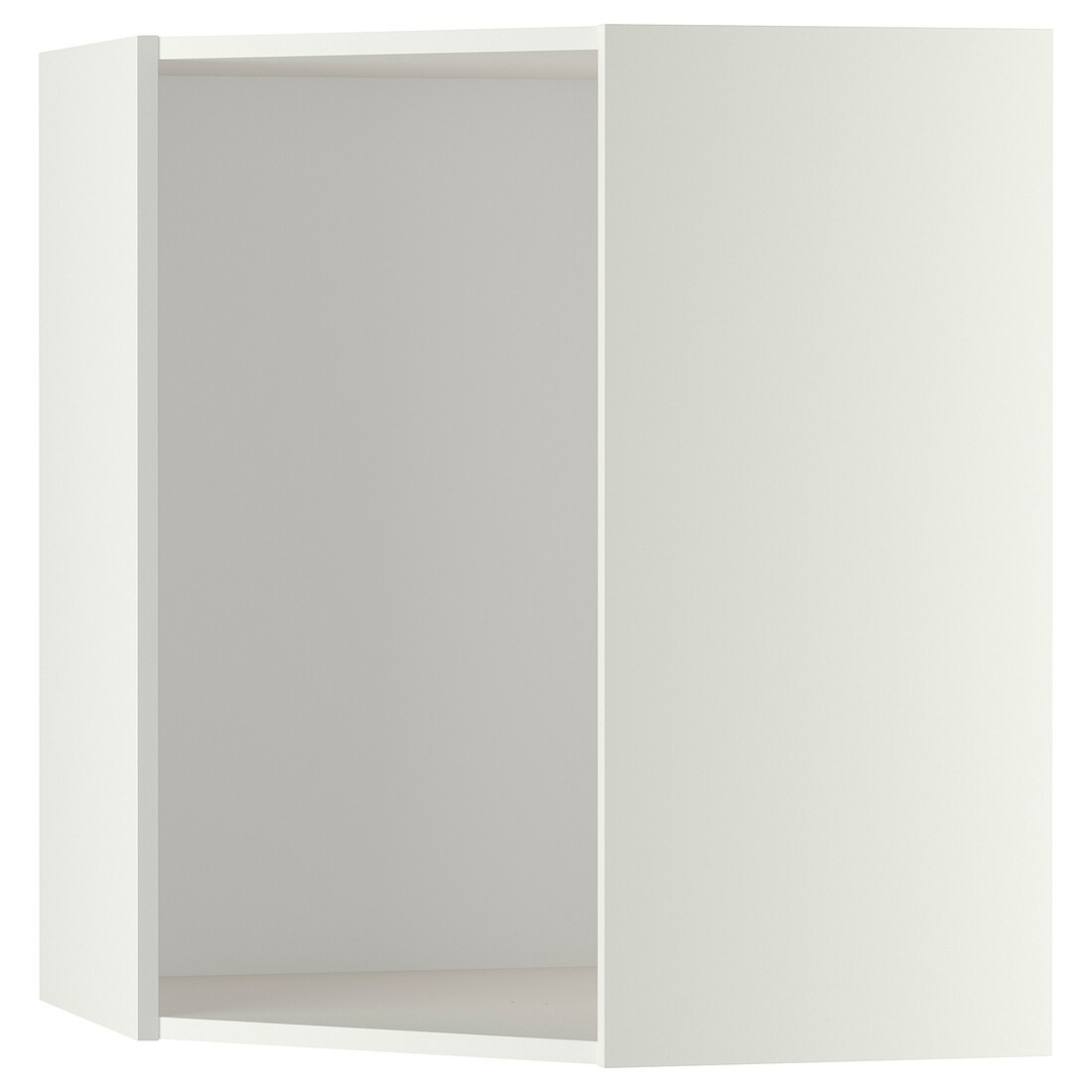 METOD МЕТОД Каркас навесного углового шкафа, белый, 68x68x80 см