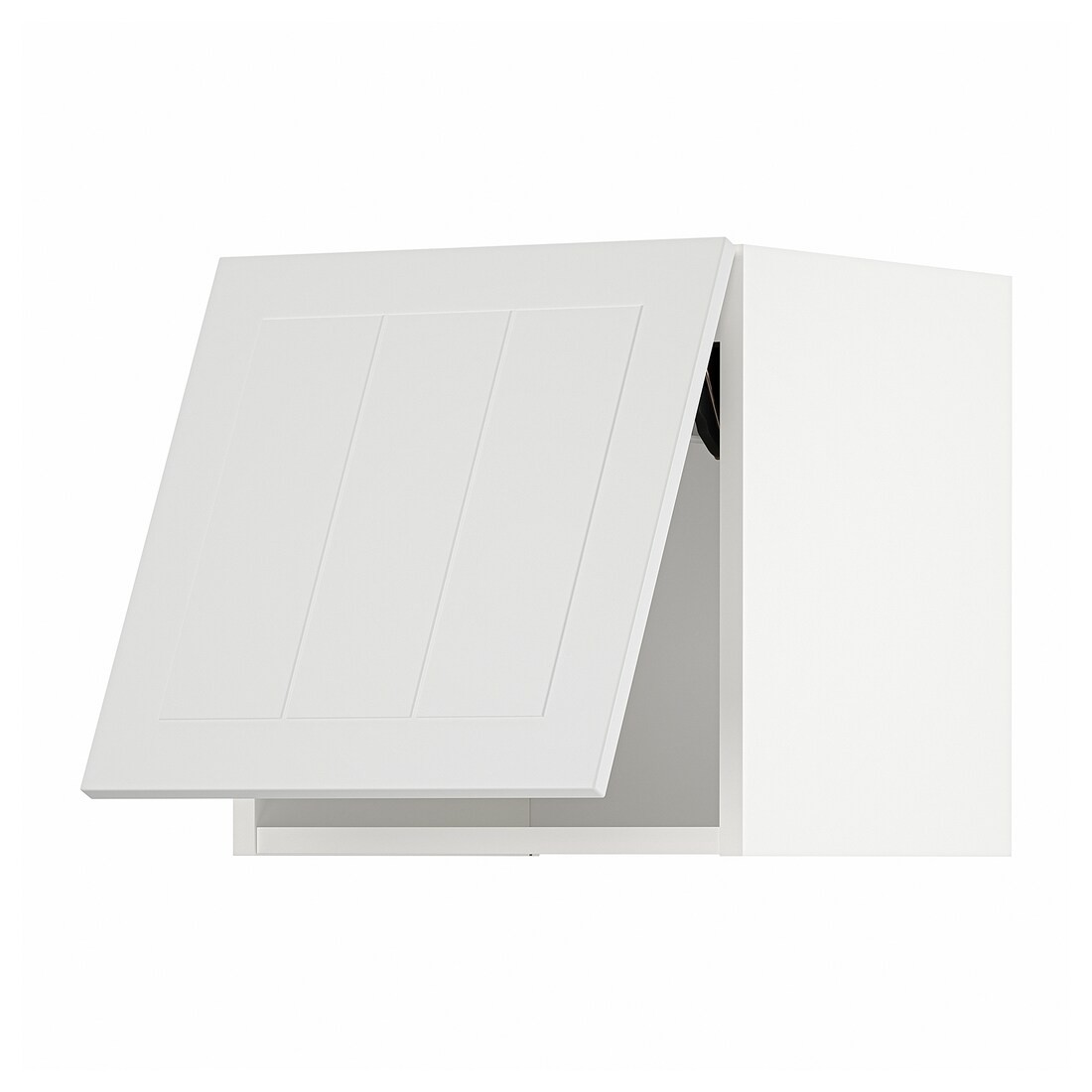 METOD МЕТОД Навесной горизонтальный шкаф, нажимной механизм, белый / Stensund белый, 40x40 см