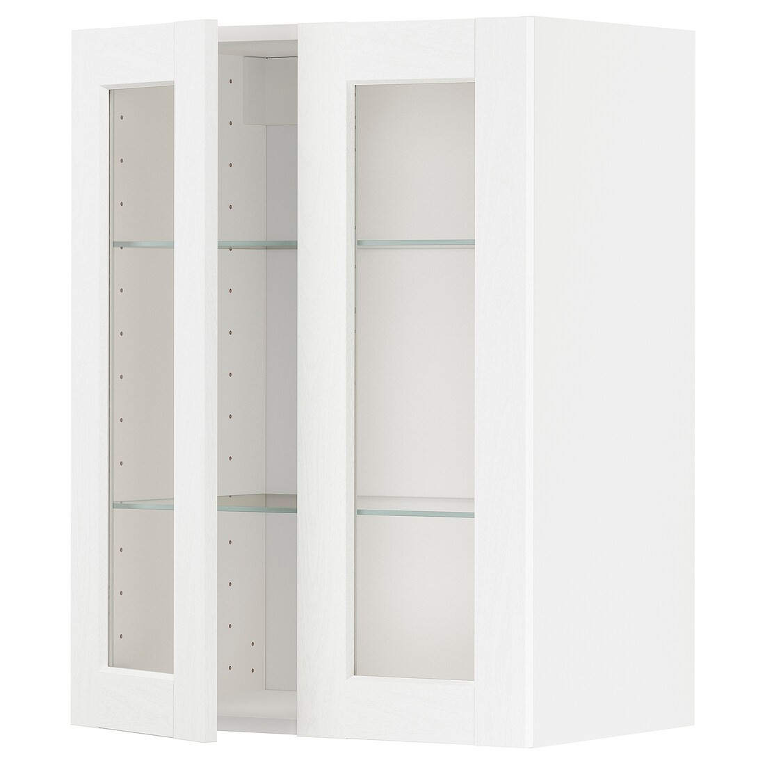 METOD МЕТОД Навесной шкаф, белый Enköping / белый имитация дерева, 60x80 см