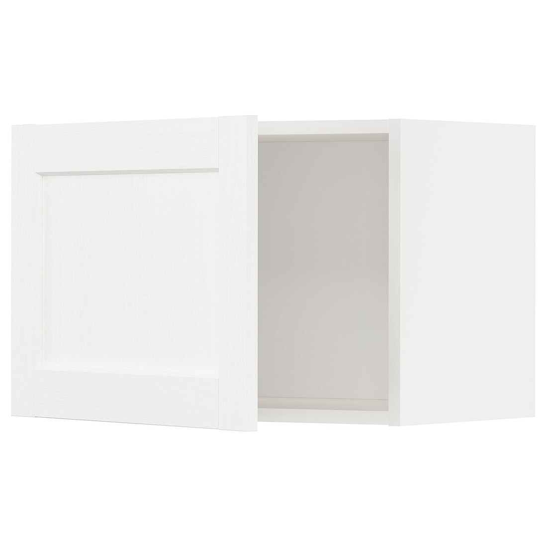 METOD МЕТОД Настенный шкаф, белый Enköping / белый имитация дерева, 60x40 см