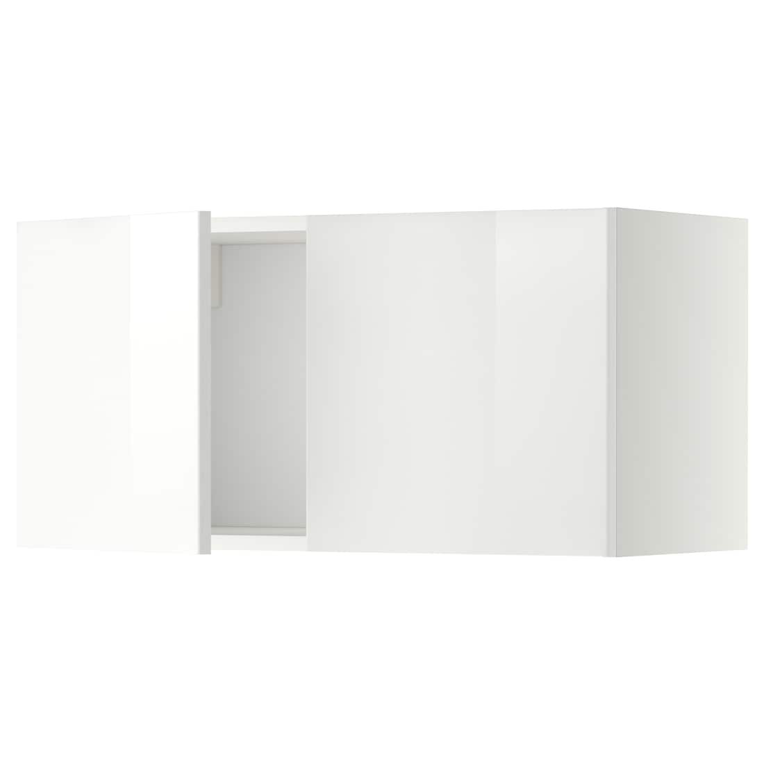 METOD МЕТОД Навесной шкаф с 2 дверями, белый / Ringhult белый, 80x40 см