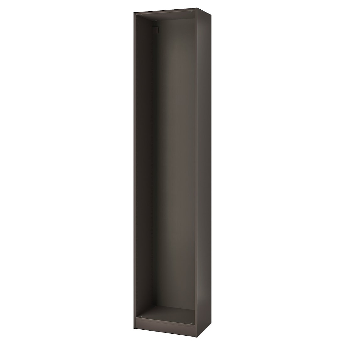 PAX ПАКС Каркас гардероба, темно-серый, 50x35x236 см