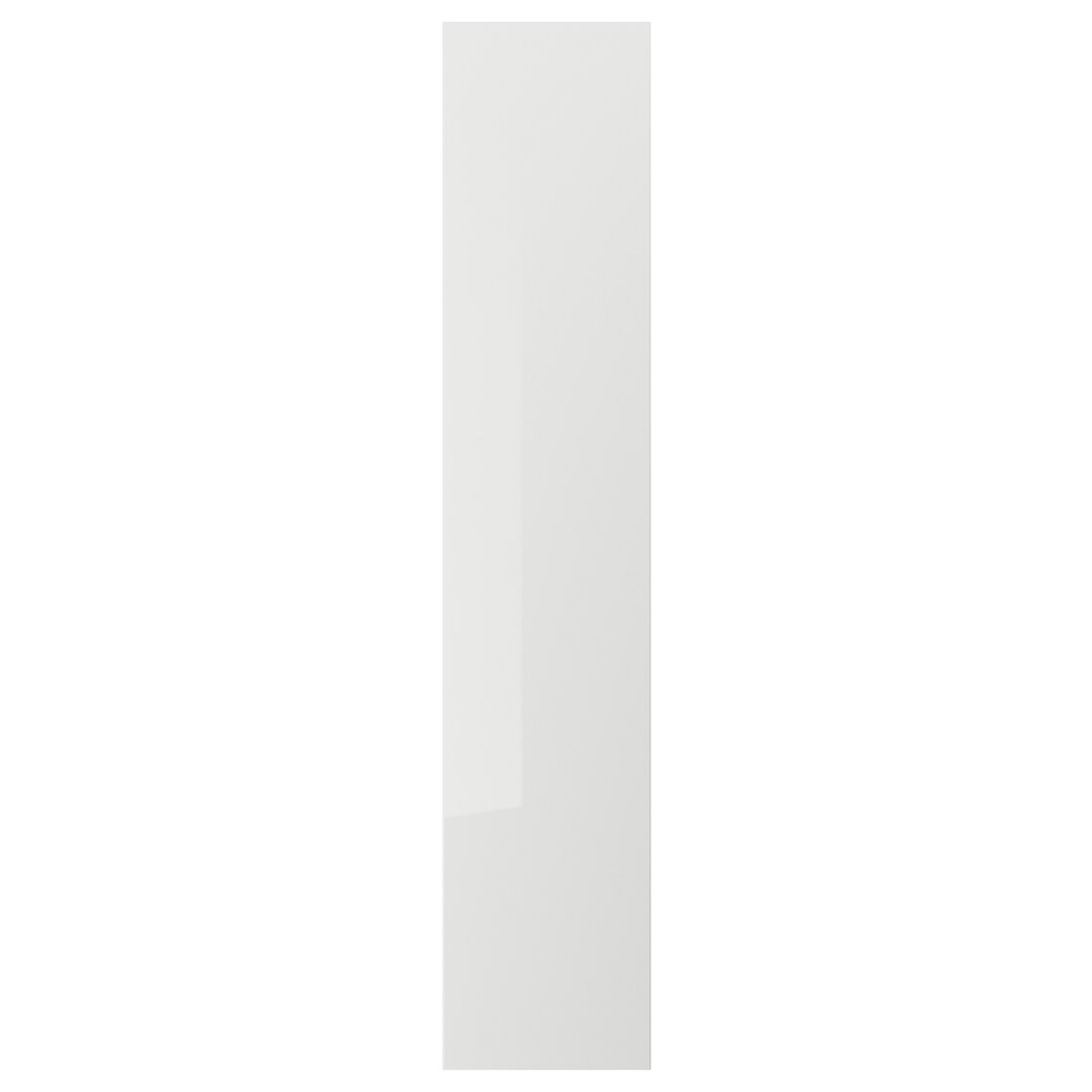 RINGHULT РИНГУЛЬТ Дверь, глянцевый светло-серый, 40x200 см