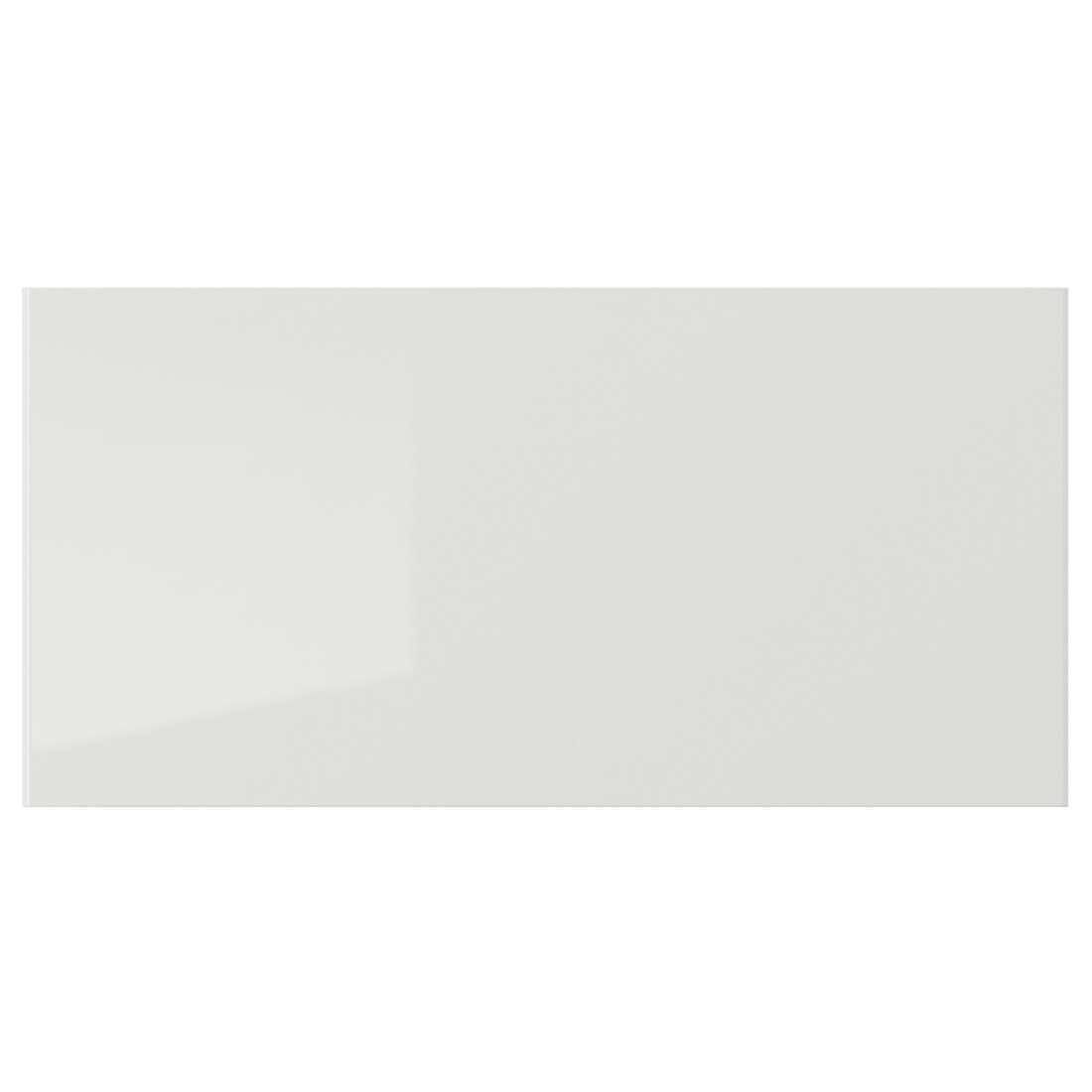 RINGHULT РИНГУЛЬТ Фронтальная панель ящика, глянцевый светло-серый, 40x20 см