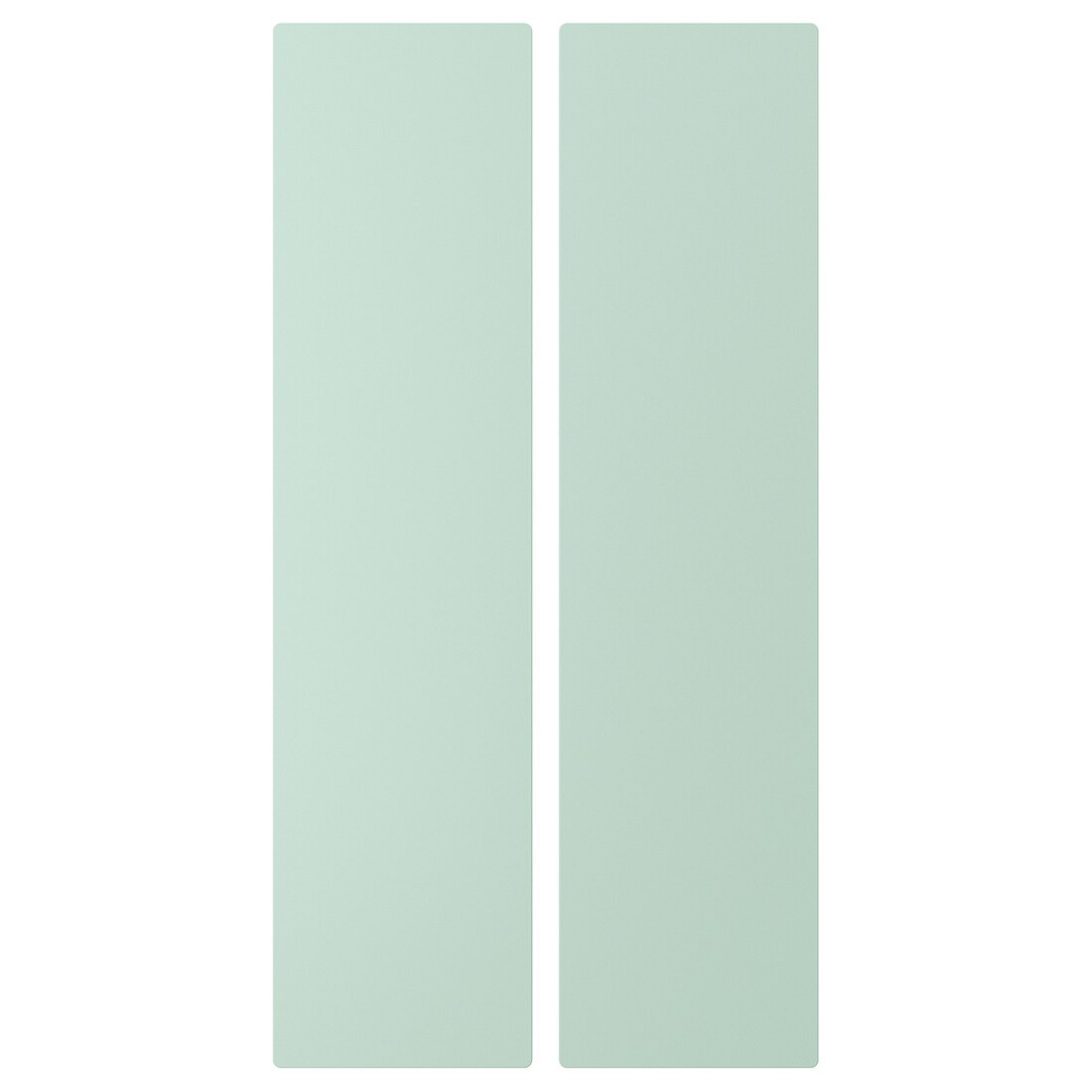 SMÅSTAD Дверь, светло-зеленый, 30x120 см