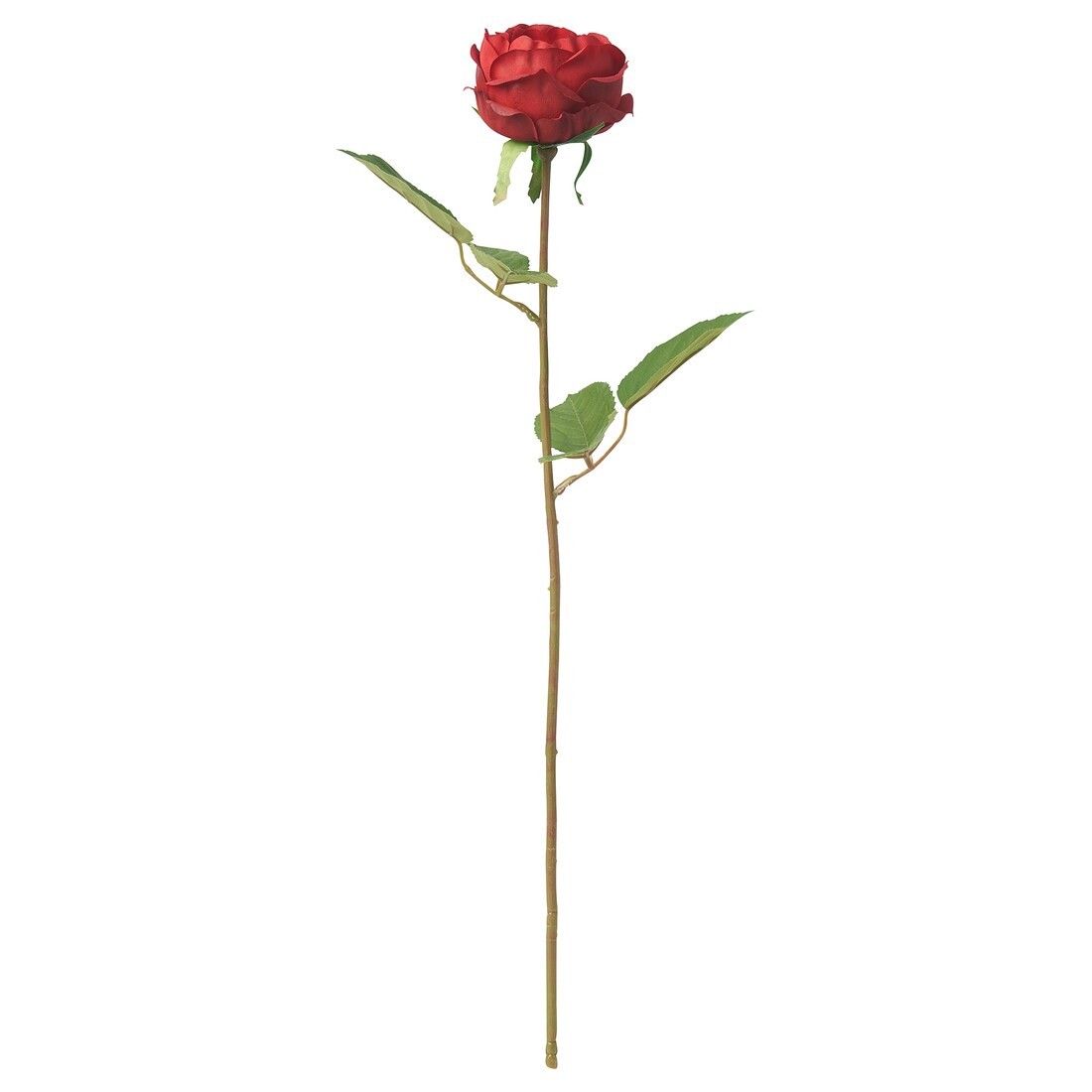SMYCKA Цветок искусственный, для дома / для улицы / розовый красный, 52 см