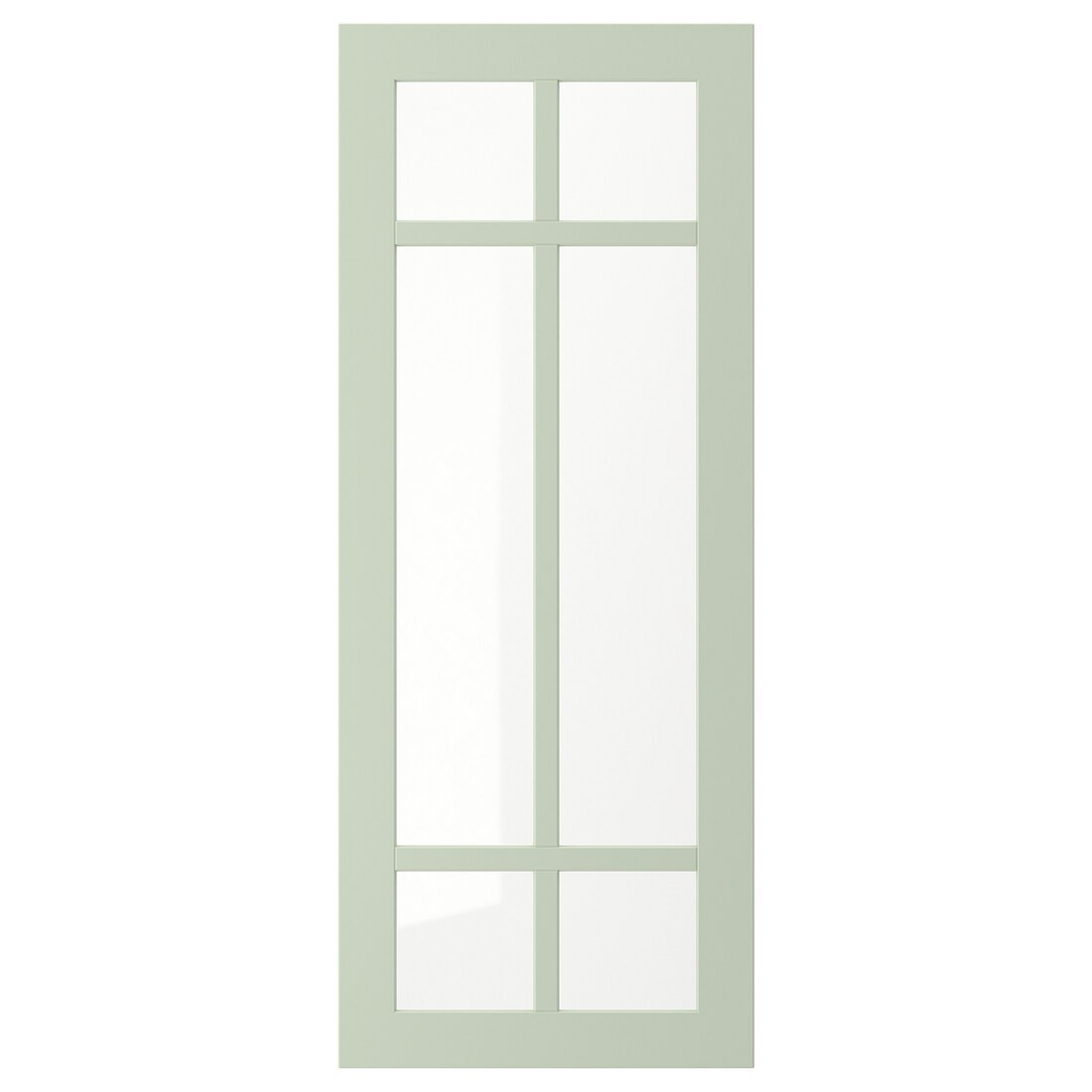 STENSUND СТЕНСУНД Стеклянная дверь, светло-зеленый, 40x100 см