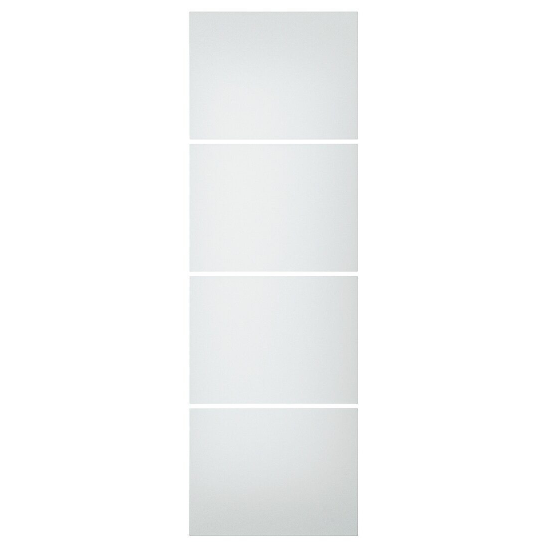 SVARTISDAL СВАРТИСДАЛЬ 4 панели для рамы раздвижной двери, белый имитация бумаги, 75x236 см