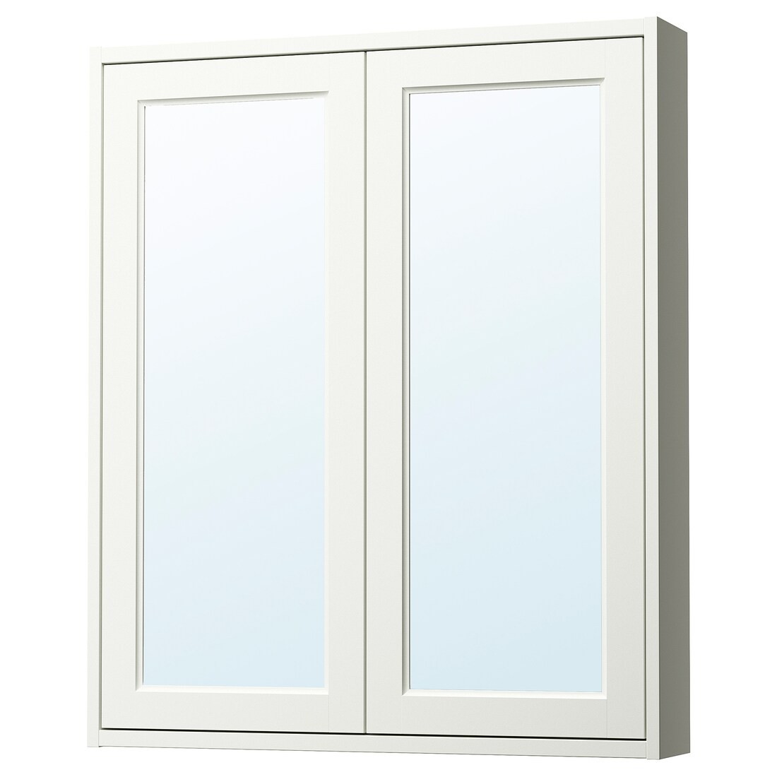 TÄNNFORSEN Зеркальный шкаф / дверь, белый, 80x15x95 см