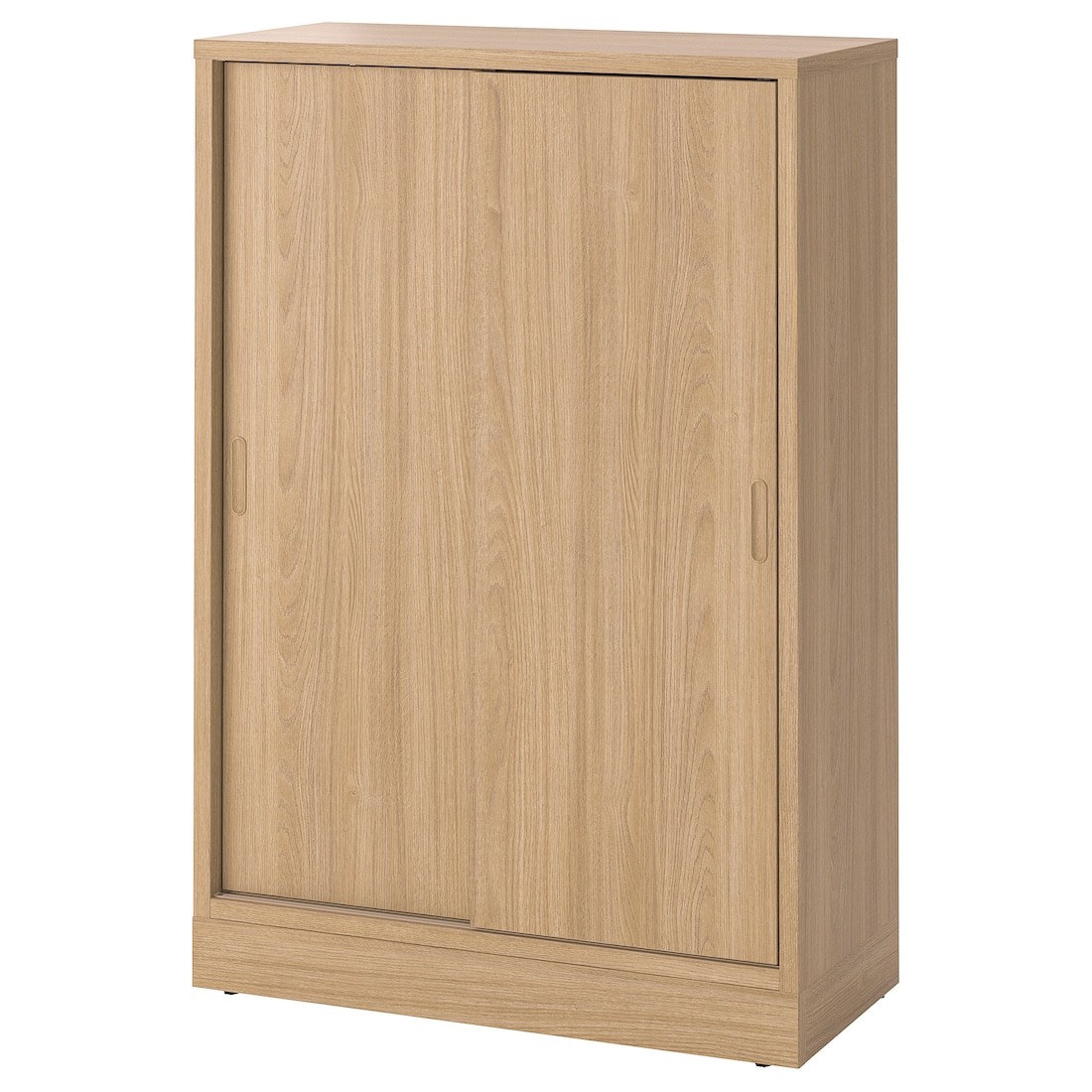 TONSTAD Шкаф с раздвижными дверцами, дубовый шпон, 82x37x120 см