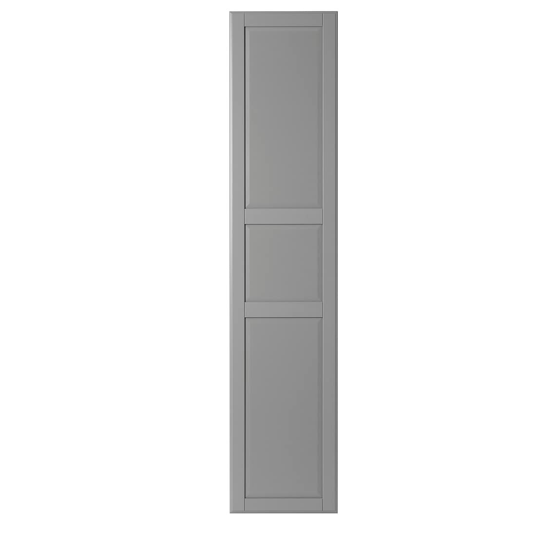 TYSSEDAL ТИССЕДАЛЬ Двери с петлями, серый, 50x229 см