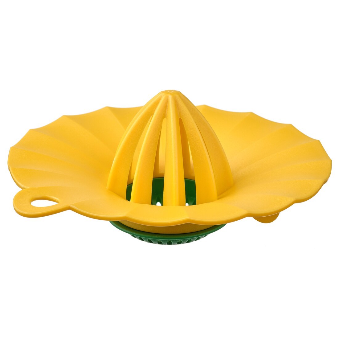 UPPFYLLD УПФИЛЛД Соковыжималка для цитрусовых, ярко-желтый / ярко-зеленый, 15 см