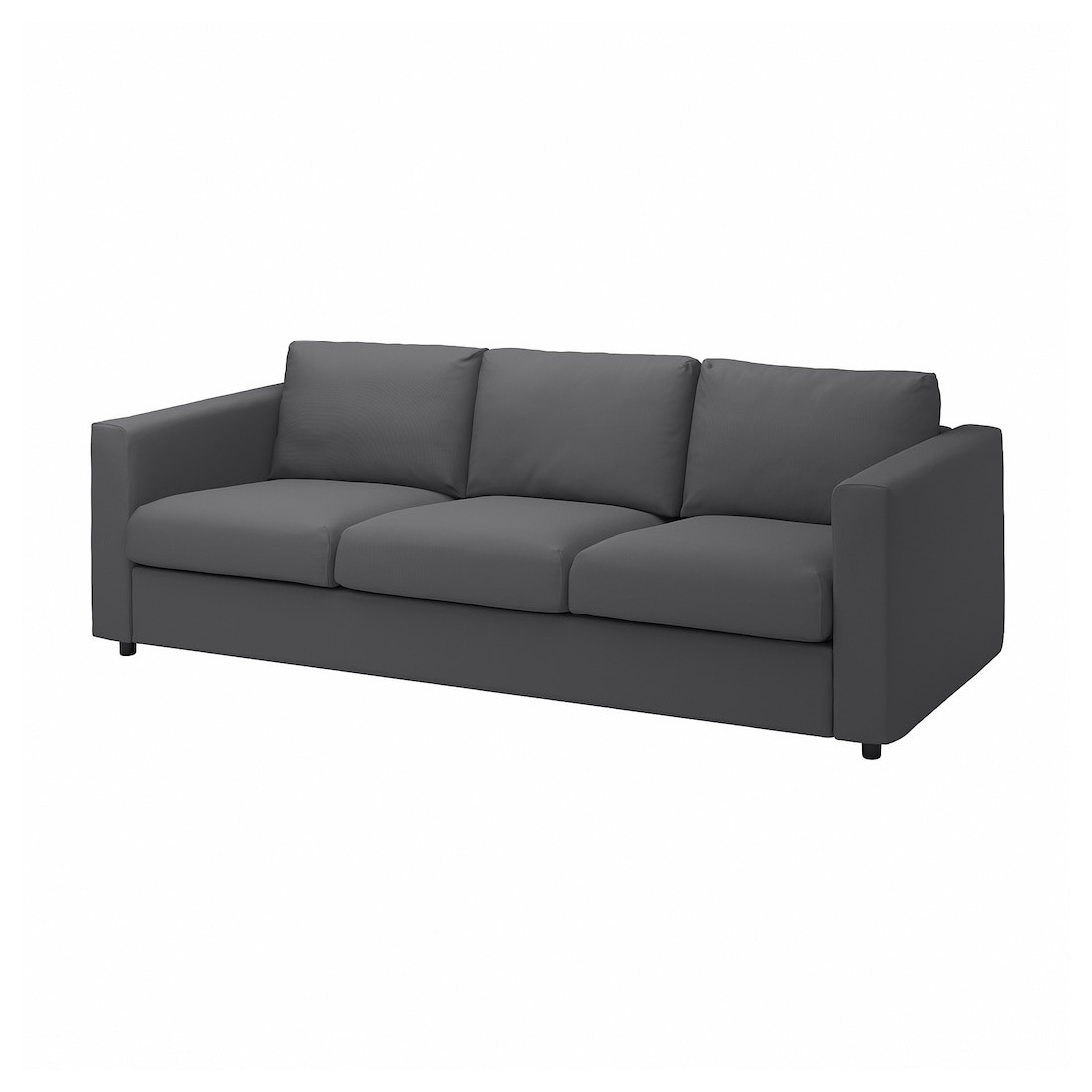 VIMLE ВИМЛЕ 3-местный диван, Hallarp серый