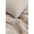 H&M Home Односпальное льняное постельное белье, Бежевый, Разные размеры 0188590045 | 0188590045