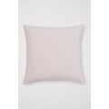 H&M Home Бархатная наволочка, светло-розовый, 50x50 0579381004 | 0579381004