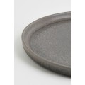 H&M Home Большая керамическая тарелка, Темно коричневый 0644385012 | 0644385012