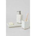 H&M Home Мраморная чашка для зубных щеток, Белый/Мрамор 0691433001 | 0691433001