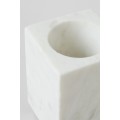 H&M Home Мраморная чашка для зубных щеток, Белый/Мрамор 0691433001 | 0691433001