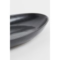 H&M Home Большое керамическое блюдо, Антрацитово-серый 0703216002 | 0703216002