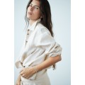 H&M Home Пижама из выстираного льна, светло-бежевый, Разные размеры 0747936008 | 0747936008