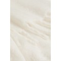 H&M Home Мягкий плед с примесью шерсти, Натуральный белый, 130x170 0801660008 | 0801660008