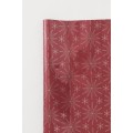 H&M Home Бумага для упаковки подарков, Темно-красный/Звезды 0801884006 | 0801884006