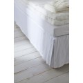 H&M Home Льняной подзор для кровати, Белый, Разные размеры 0832720001 | 0832720001
