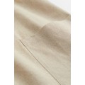 H&M Home Фартук из смесовой льняной ткани, светло-бежевый, 75x100 0852957002 | 0852957002
