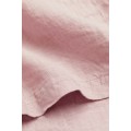 H&M Home Скатерть из выстиранного льна, Светло-розовый бежевый, 140x320 0867158012 | 0867158012