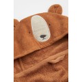 H&M Home Банное полотенце с капюшоном, Бурый медведь, 70x130 0874735008 | 0874735008